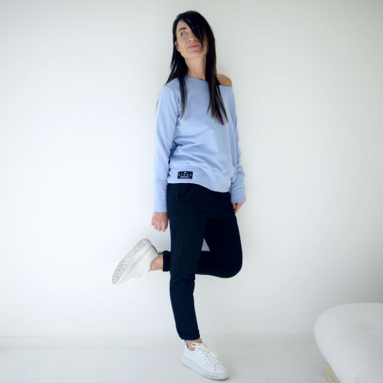 Mikina Desnudo ligt blue