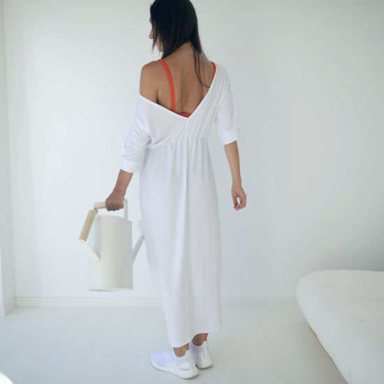 Šaty Nilla jersey WHT-tencel