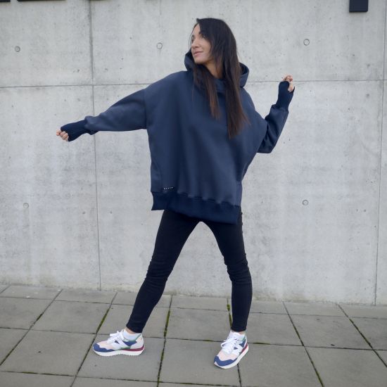 Mikina Porfavor navy
