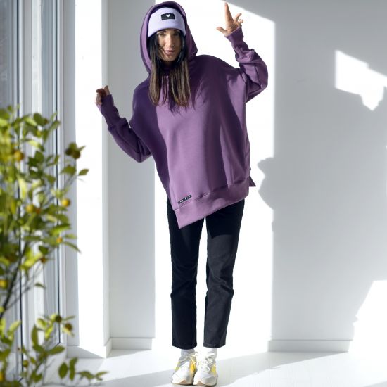 Mikina Porfavor violet