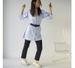 Košile Mango- pale blue- poplin