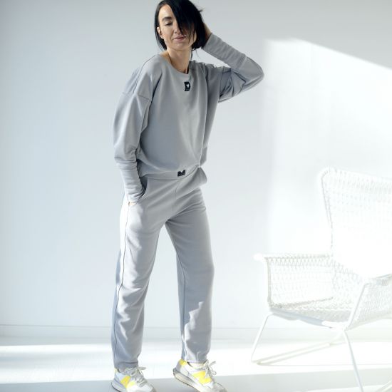 Mikina- ARLO mikina - light grey