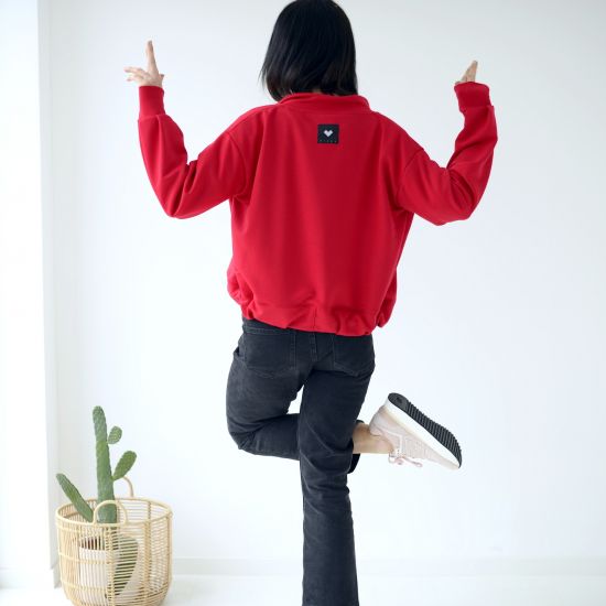 Cardigan -Pullo -red