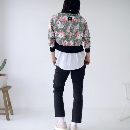 Bomber- flora short