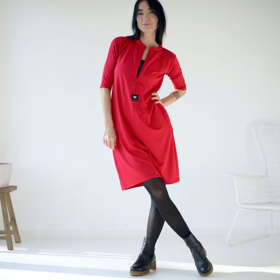 Valeria - red- viskoza