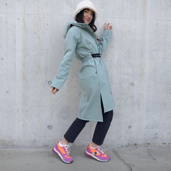 Pazvega softshell - kabát- mint