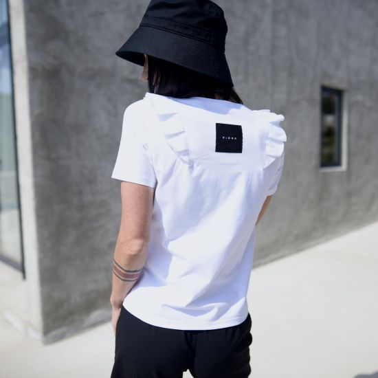 Top Volar - jersey- wht
