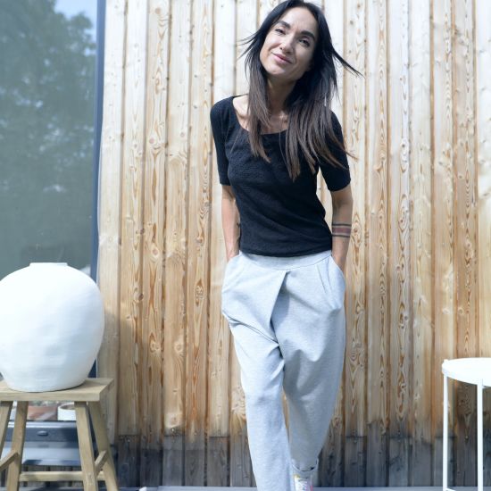 Triko Matiina- Madeira-perfore- blk