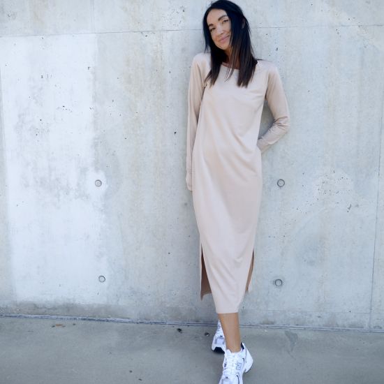 Šaty Lolita maxi- tencel- créme