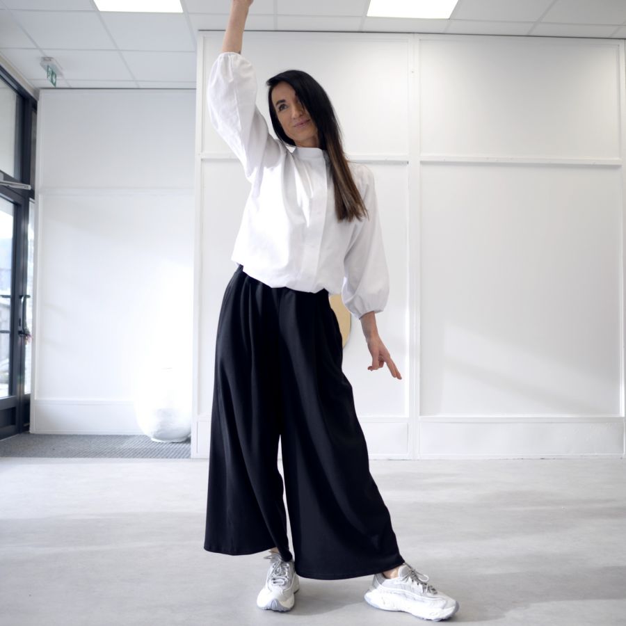 Kalhoty- PORTERO skirt -tenká viskoza