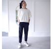 Mikina-ARLO- knitted sweater- white cream