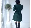 šaty - NABOKO- MINI- dark green- ve slevě