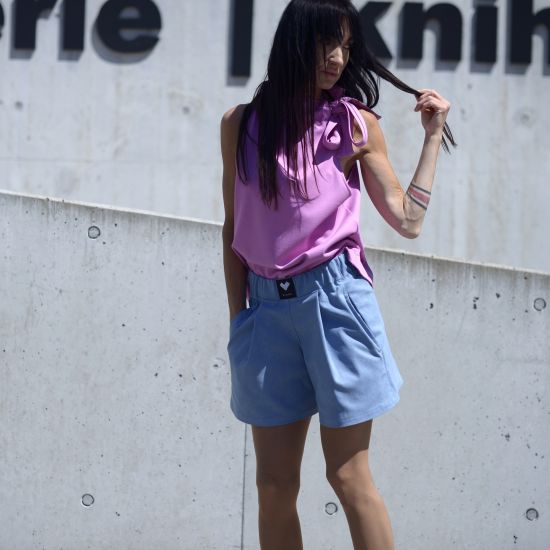 Portero SHORTS- JEANS light jeans