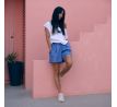 Triko DESEO short white