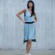Šaty Catalina 24- modal- blue grey 