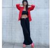 Bomber- LAREINA- viskoza- spicy red