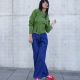 Bomber- LAREINA- jersey- OLIVE