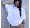 Triko- ABRAZZO- muselin- WHT