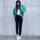 Paloma SOFISTIC- blazer - jeans GRASS T
