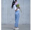 kalhoty SEGURO- jeans- light blue
