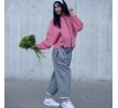 Mikina PERDONA- pink losos