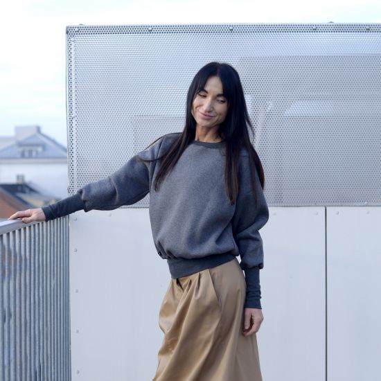 Mikina GREISY- DARK GREY 