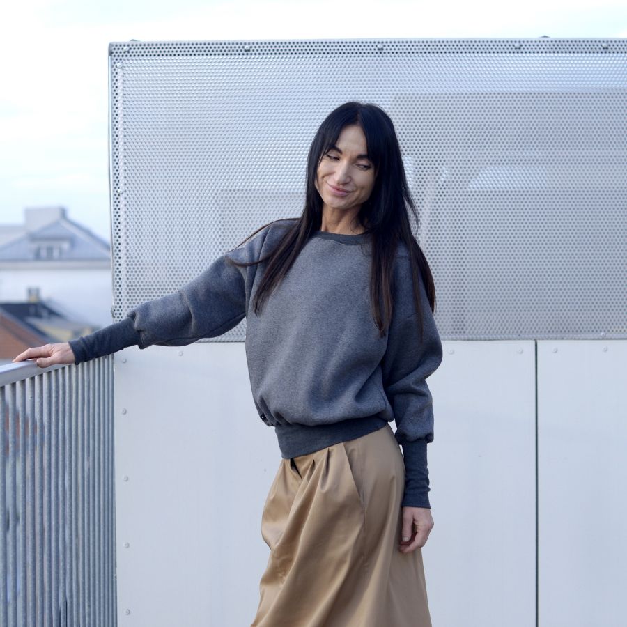 Mikina GREISY- DARK GREY 