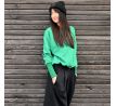 Mikina GREISY- BRAID- grass