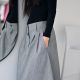 sukně MERCI- jeans Melange- grey