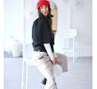 Triko LOLITA roll- RIB- white