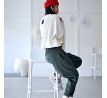 Mikina GREISY- knitted- creme
