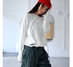 Mikina GREISY- knitted- creme