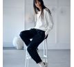 Mikina GREISY- knitted- creme