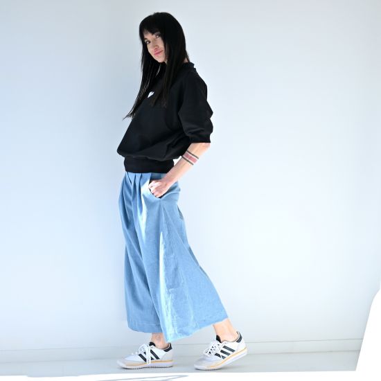 CULOTTE Merci- DENIM- light jeans