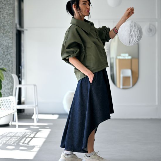 Sukně ESPERA grandiosa - denim - NAVY
