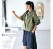 Bunda OLVIDA- jeans - KHAKI