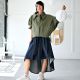 Bunda OLVIDA- jeans - KHAKI