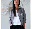 Bunda PUEDO- manža- grey