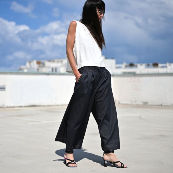 CULOTTES Merci- Jeans- navy
